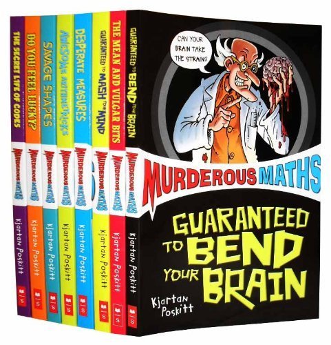 Murderous Maths To The Power of Ten Horrible Series 10 Books Collection Box Set