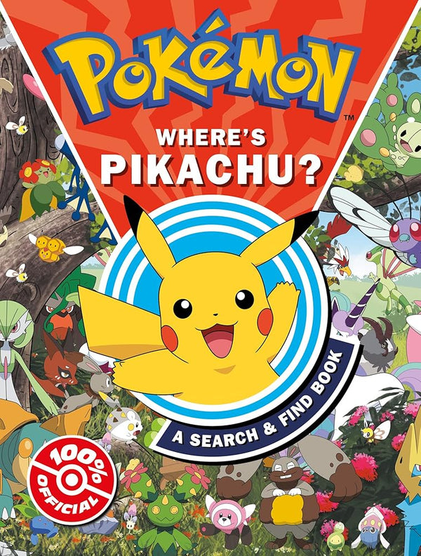 Pokemon Where's Pikachu? A Search & Find Book cover image