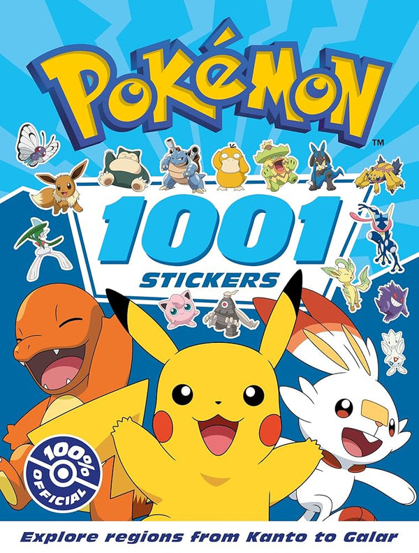 Pokemon: 1001 Stickers cover image