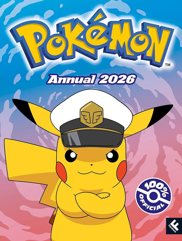 Pokémon Annual 2026: Packed with action and adventure, this is the perfect gift for Pokémon fans ages 6 years and over. BRAND NEW and OFFICIAL cover image
