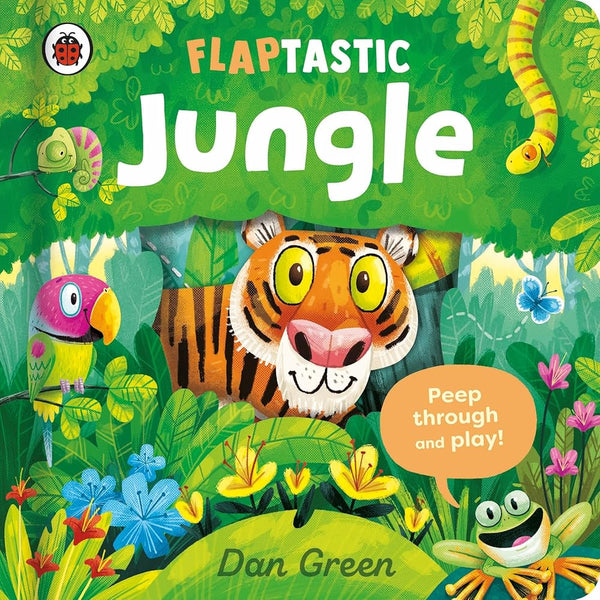 Flaptastic Jungle: Peep through and play! cover image