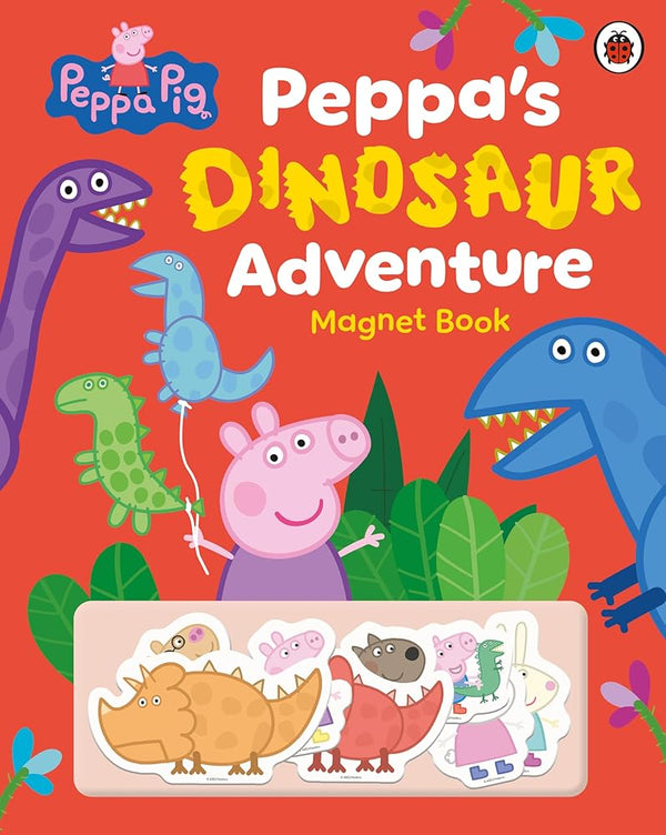 Peppa Pig: Peppa’s Dinosaur Adventure: Magnet Book cover image