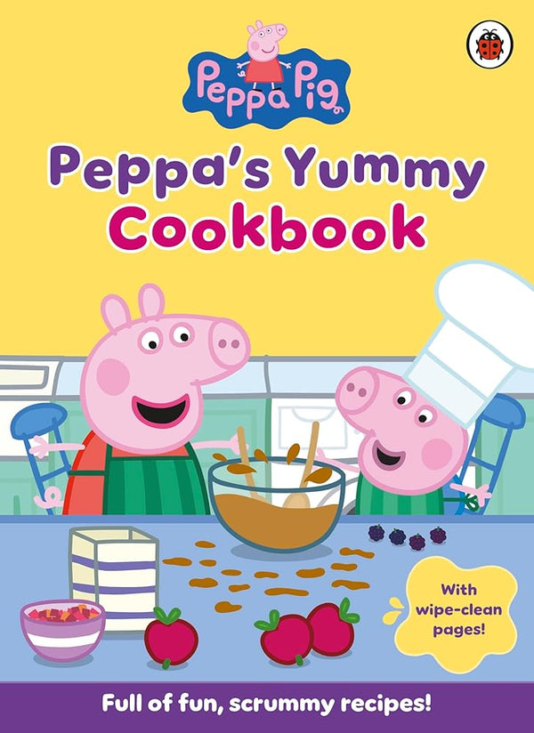 Peppa Pig: Cookbook: A fun and easy recipe book for kids with wipe-clean pages cover image