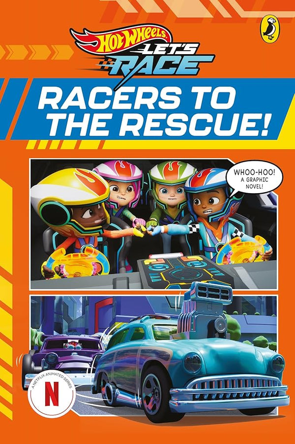 Hot Wheels: Let’s Race: Racers to the Rescue!: Graphic Novel cover image