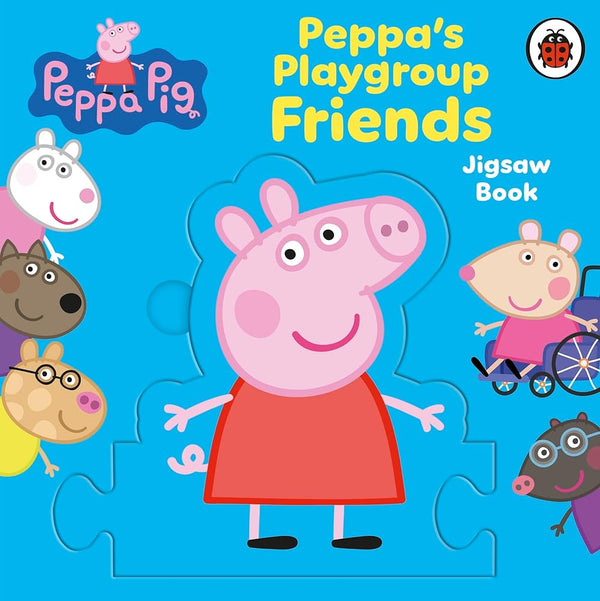 Peppa Pig: Peppa's Playgroup Friends Jigsaw Book cover image