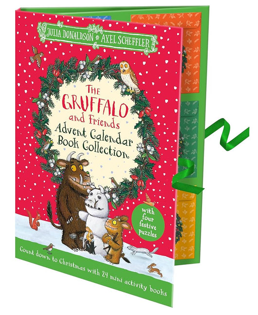 The Gruffalo and Friends Advent Calendar Book Collection: count down to Christmas with 24 mini activity books cover image
