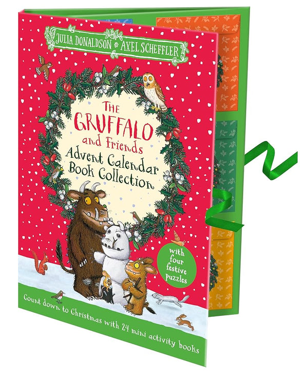 The Gruffalo and Friends Advent Calendar Book Collection: count down to Christmas with 24 mini activity books cover image