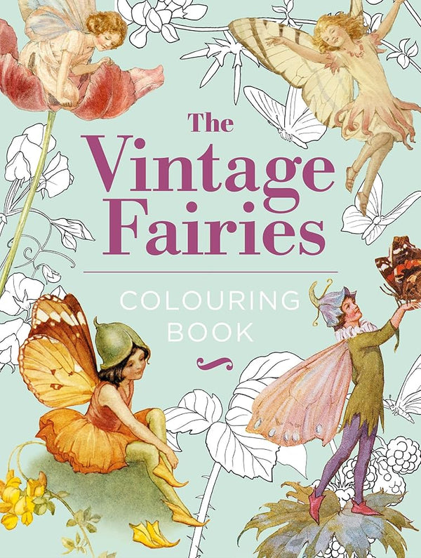 The Vintage Fairies Colouring Book: Hardback Gift Edition (Hardback Vintage Colouring) cover image