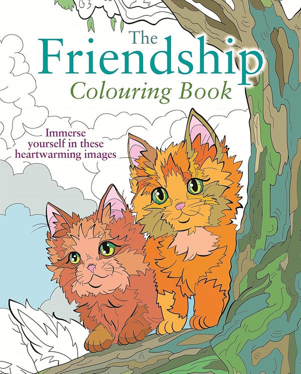 The Friendship Colouring Book: Immerse yourself in these heartwarming images cover image