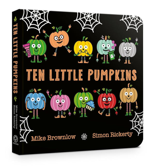 Ten Little Pumpkins: The perfect picture book for Halloween cover image