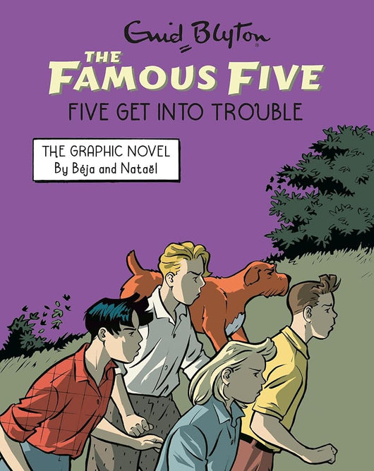 Famous Five Graphic Novel: Five Get Into Trouble: Book 5 cover image