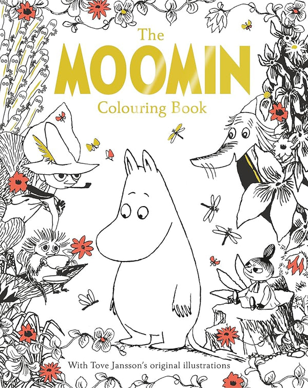 The Moomin Colouring Book (Macmillan Classic Colouring Books) cover image