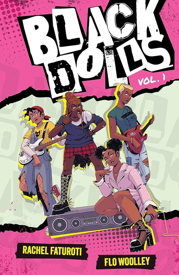 Black Dolls Vol. 1: A YA graphic novel about figuring out your identity in a world that tries to define you cover image