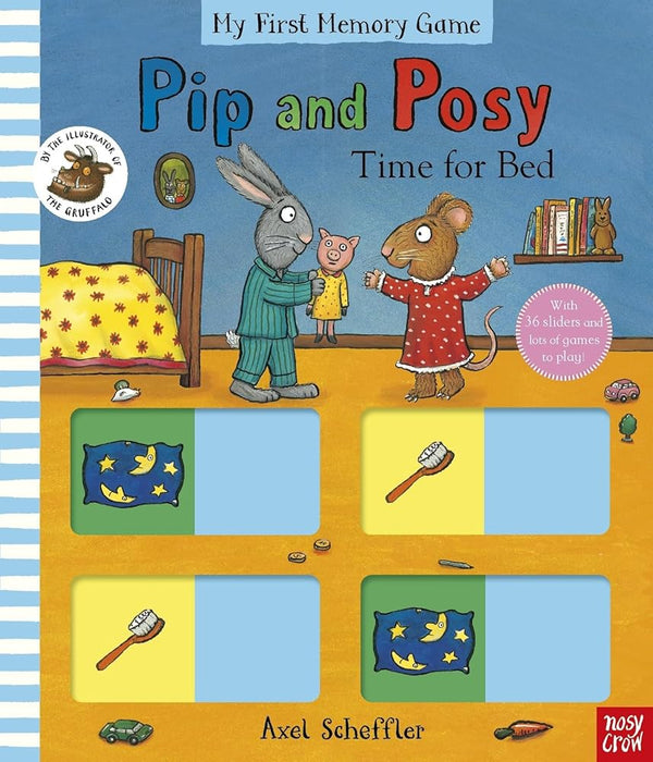 Time For Bed! Memory Game Book (Pip & Posy) cover image