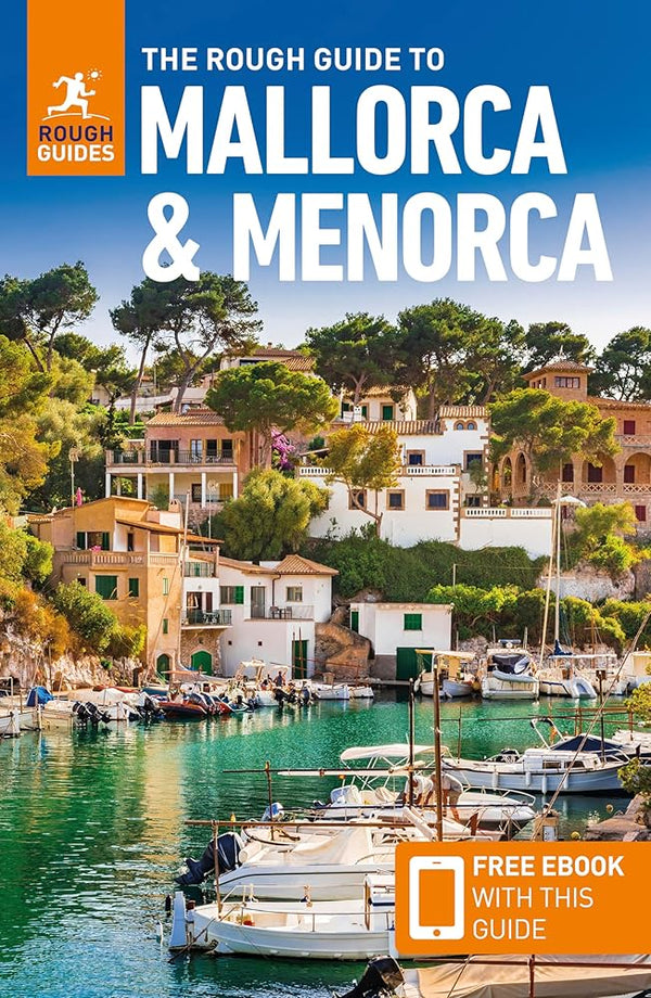 The Rough Guide to Mallorca and Menorca: Travel Guide with eBook (Rough Guides Main Series) cover image