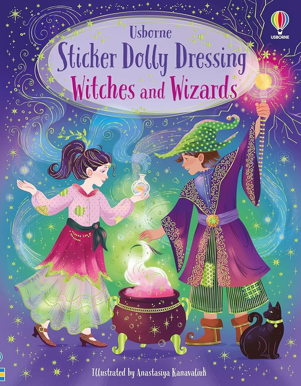 Sticker Dolly Dressing Witches and Wizards cover image
