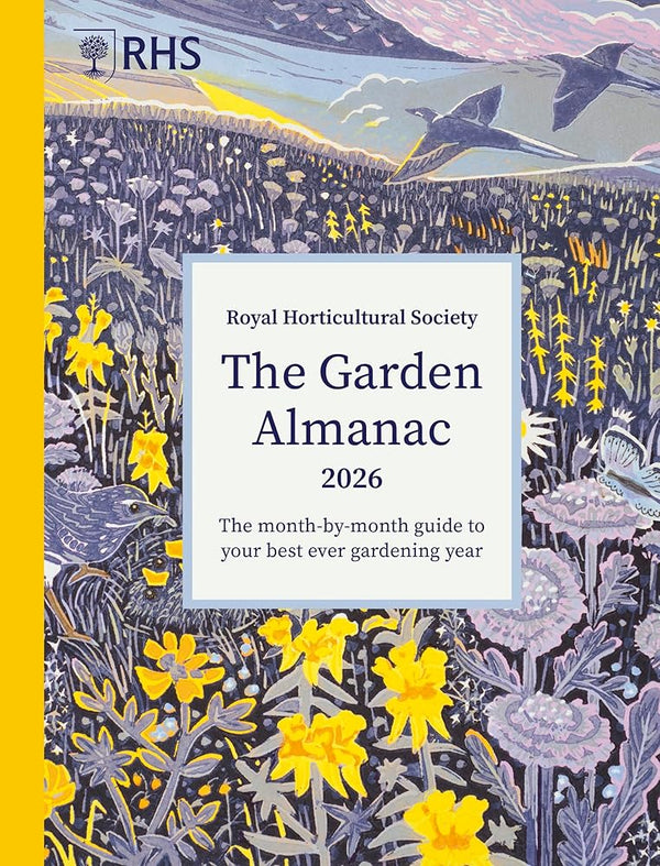 RHS The Garden Almanac 2026: The month-by-month guide to your best ever gardening year (RHS Garden Almanac) cover image