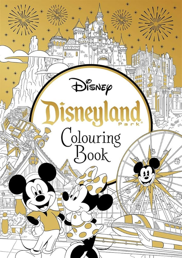 Disneyland Parks Colouring Book cover image