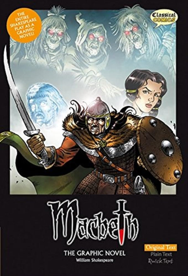 Macbeth: Original Text: The Graphic Novel (British English) cover image