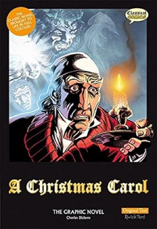 A Christmas Carol: Original Text: The Graphic Novel (British English) cover image