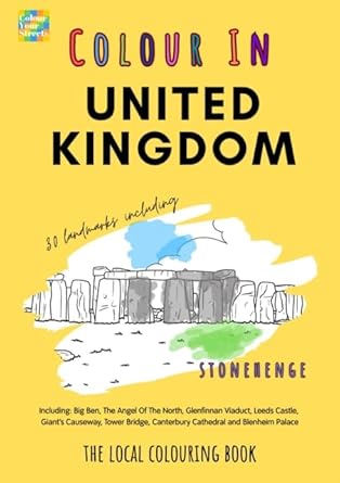 UK Colouring Book cover image